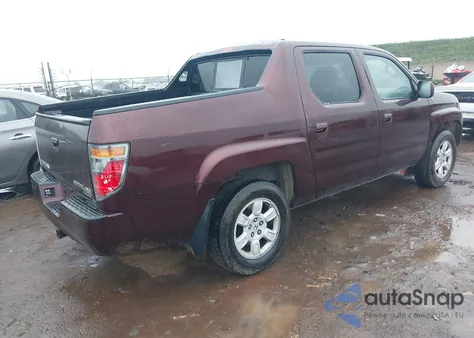 2007 Honda Ridgeline Rtl from USA, damaged, VIN 2HJYK16587H537920